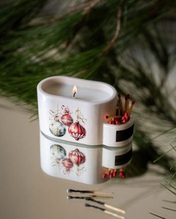 Χειροποίητο  βαζάκι με φυτικό κερί σόγιας