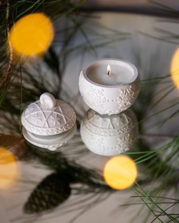 Χειροποίητη Χριστουγεννιάτικη μπάλα