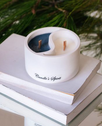 Χειροποίητο βαζάκι ΓΙΝ ΓΙΑΝΓΚ με φυτικό κερί σόγιας