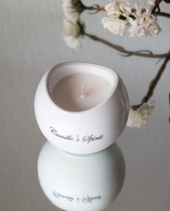 Χειροποίητο βαζάκι με φυτικό κερί σόγιας